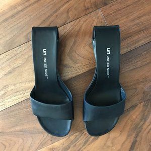 United Nude Black Heels